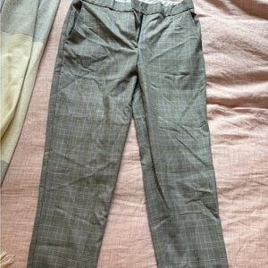 Women’s Gray Plaid Pants